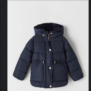 Zara kids puffer jacket